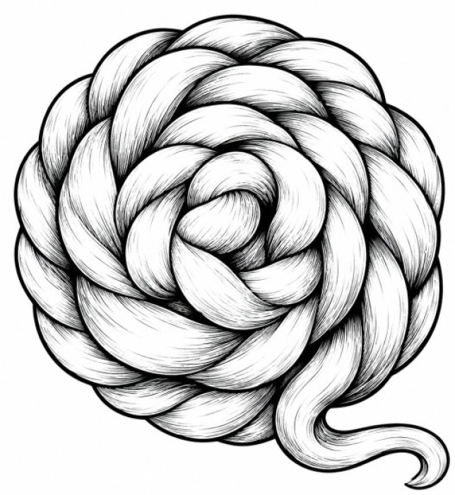 Merino-Bambus Kammzug 100 g –70 % Merinowolle (mulesing-frei), 30 % Bambus, Filzen & Färben